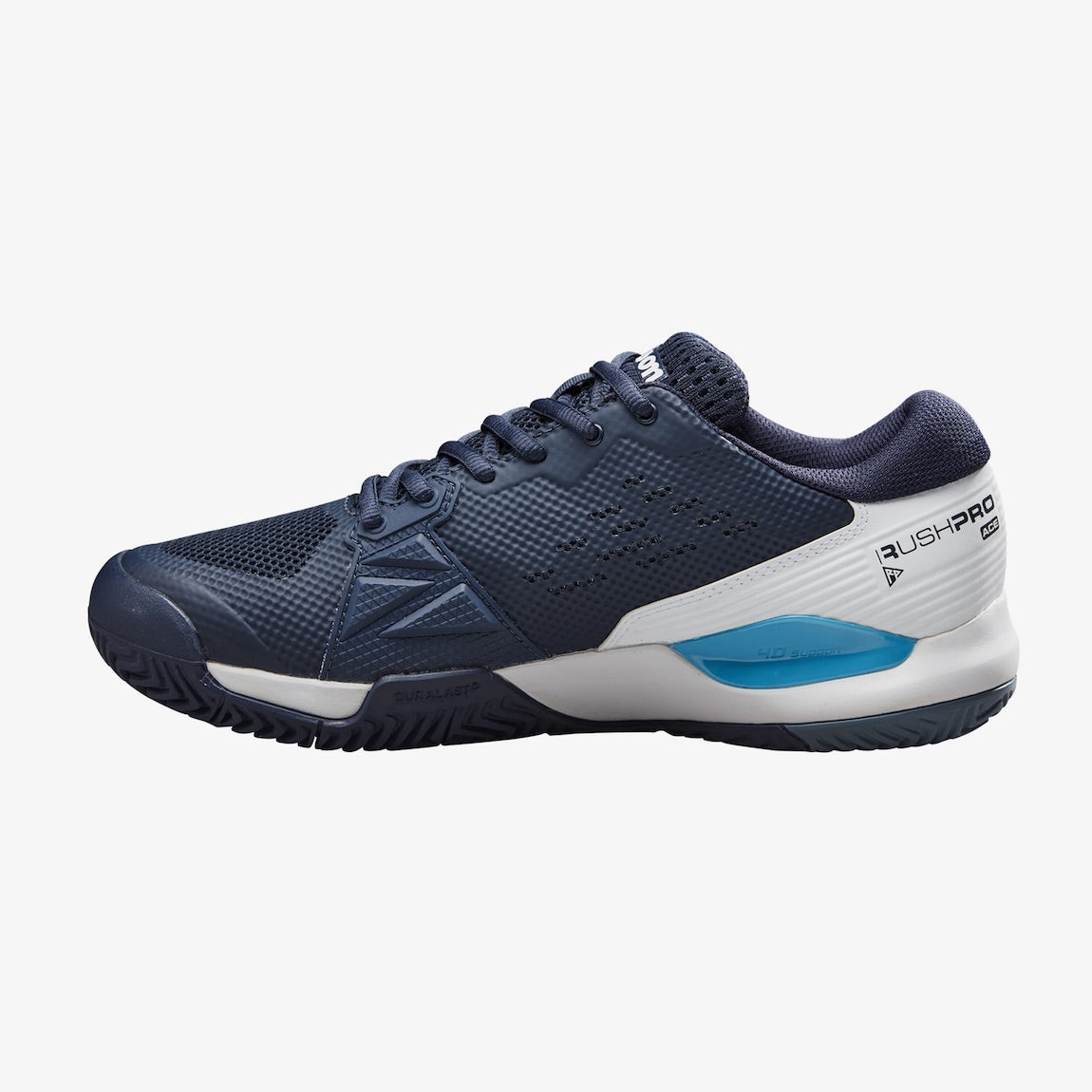 Wilson Rush Pro Ace Navy Blazer/White/Blue Atol Men's Shoe