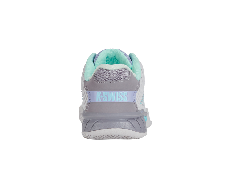 KSwiss Hypercourt Express 2 Cloud/Gray/Purple Women's Shoe