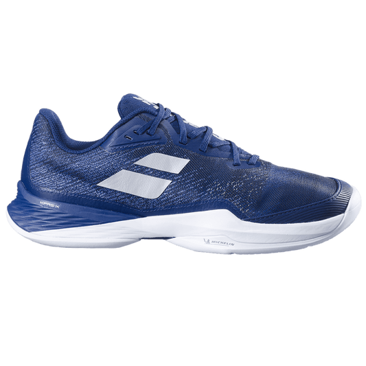 Babolat Jet Mach 3 Dark Blue/Silver Men's Shoe