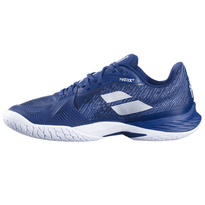 Babolat Jet Mach 3 Dark Blue/Silver Men's Shoe