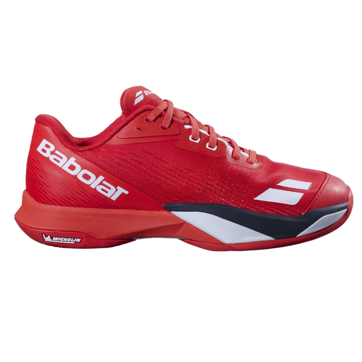 Babolat Jet Mach 4 Cherry Tomato/White Men's Shoe