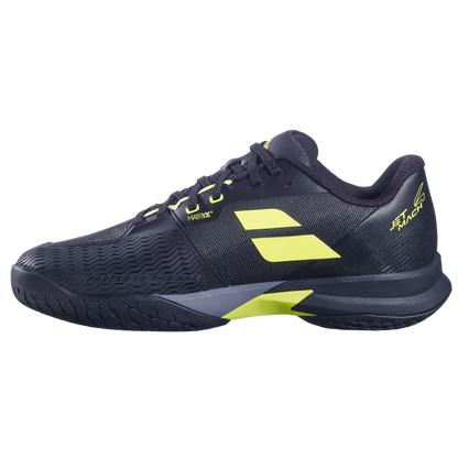 Babolat Jet Mach 4 Black/Yellow Men's Shoe