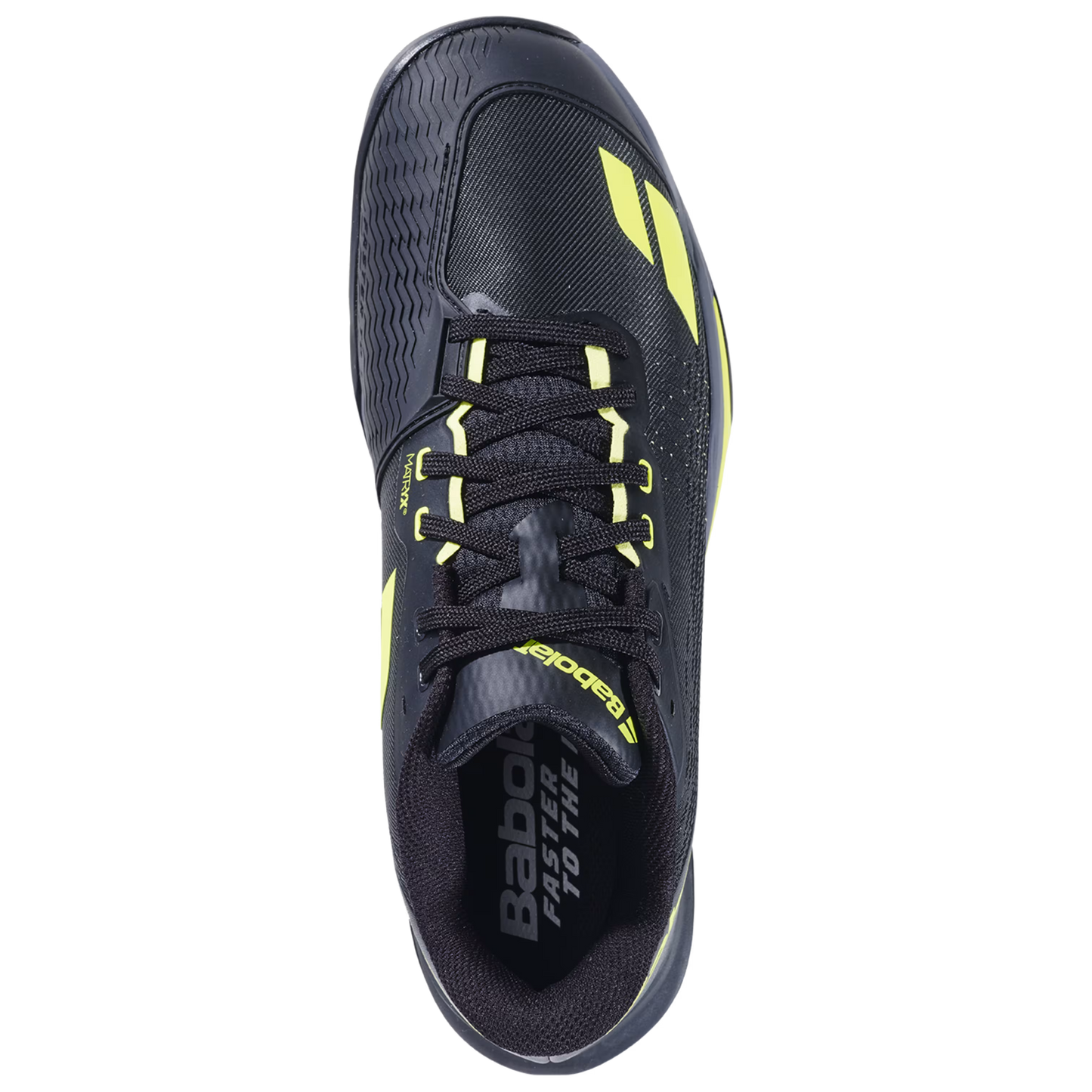 Babolat Jet Mach 4 Black/Yellow Men's Shoe