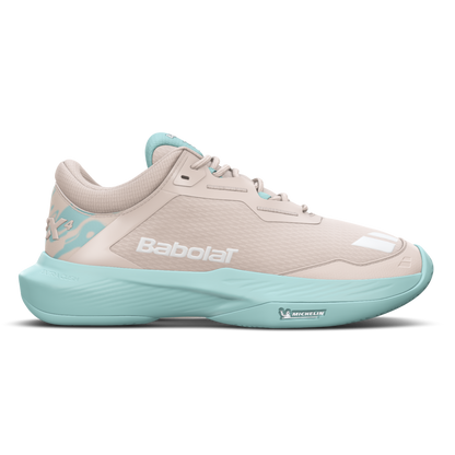 Babolat SFX 4 Peach/Blue Women's Shoe