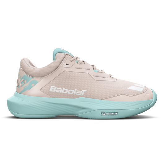 Babolat SFX 4 Peach/Blue Women's Shoe