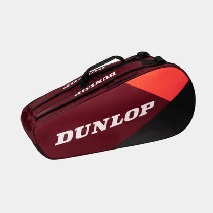 Dunlop CX Club 6-Pack Tennis Bag Black/Red
