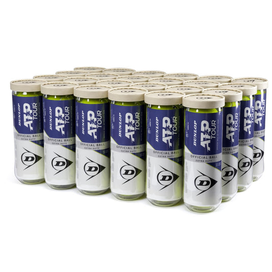 Dunlop ATP Tour Extra Duty Tennis Ball (24 Can Case)