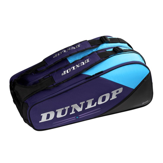 Dunlop FX Performance 8 Racquet Tennis Bag - Black/Blue