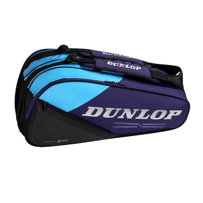 Dunlop FX Performance 8 Racquet Tennis Bag - Black/Blue