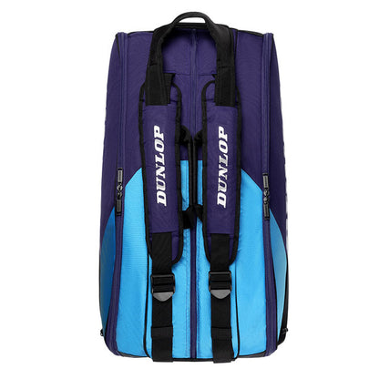 Dunlop FX Performance 8 Racquet Tennis Bag - Black/Blue