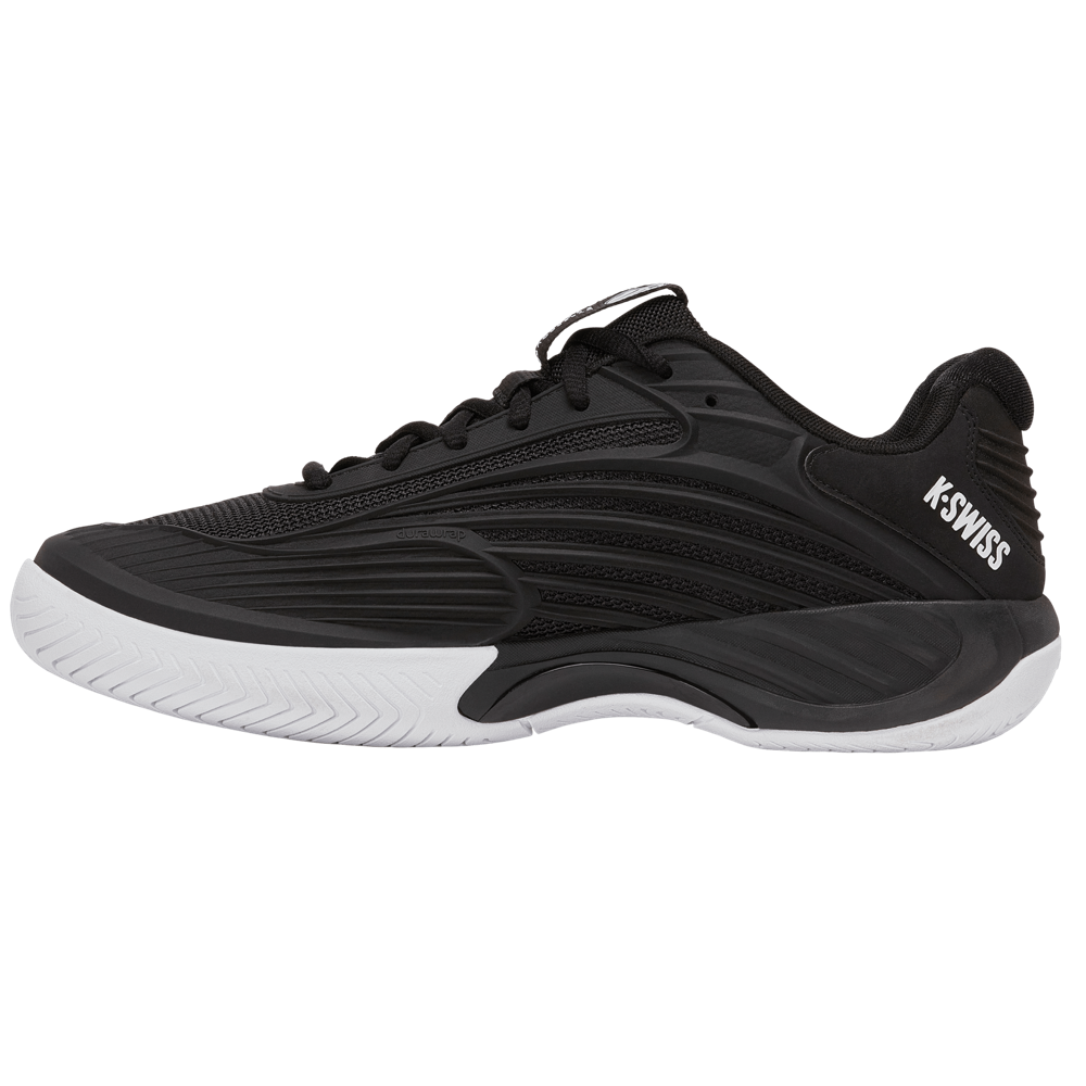 KSwiss Hypercourt Express 3 2E (Wide) Black/White Men's Shoe
