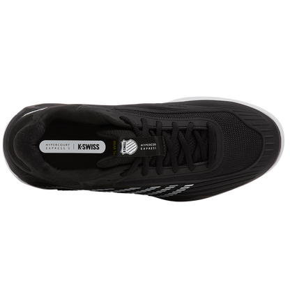 KSwiss Hypercourt Express 3 2E (Wide) Black/White Men's Shoe