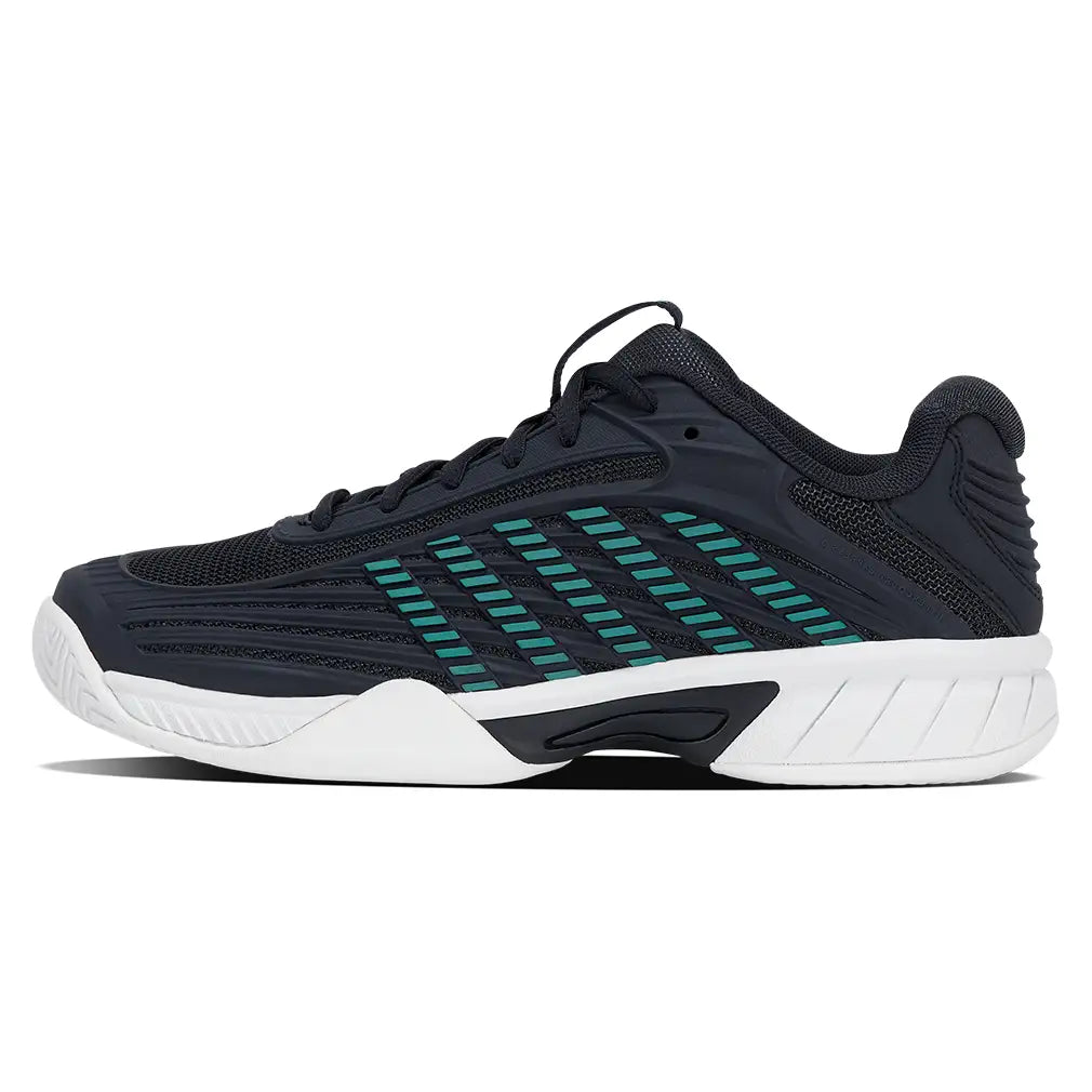 KSwiss Hypercourt Express 3 Black/Blue/White Junior Shoe