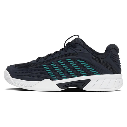 KSwiss Hypercourt Express 3 Black/Blue/White Junior Shoe