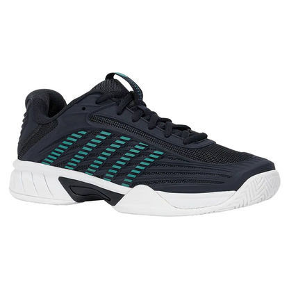KSwiss Hypercourt Express 3 Black/Blue/White Junior Shoe