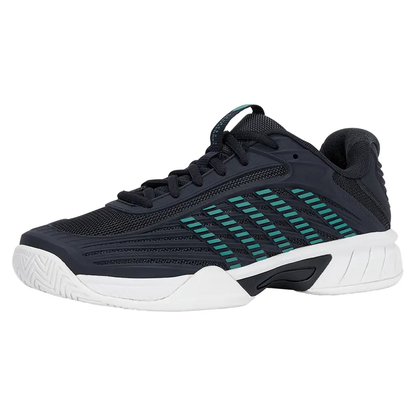 KSwiss Hypercourt Express 3 Black/Blue/White Junior Shoe