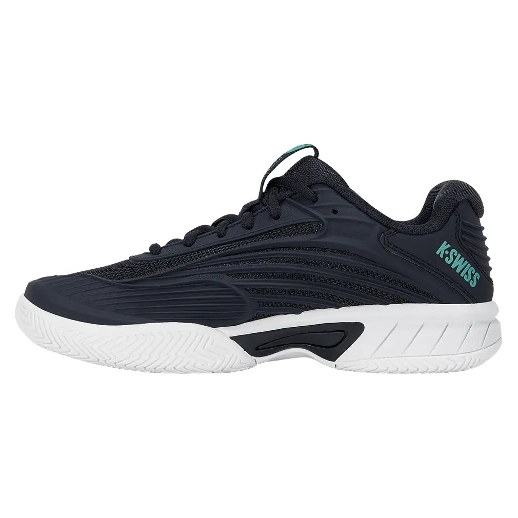 KSwiss Hypercourt Express 3 Black/Blue/White Junior Shoe