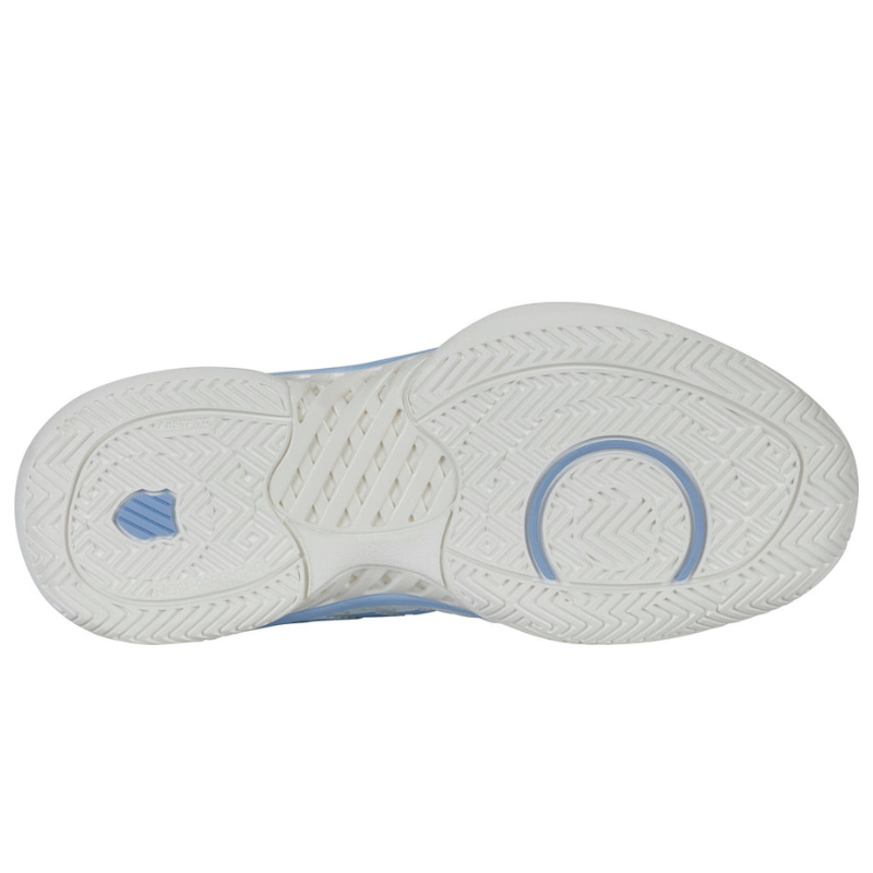 KSwiss Hypercourt Express 2 White/Dutch/Green Junior Shoe