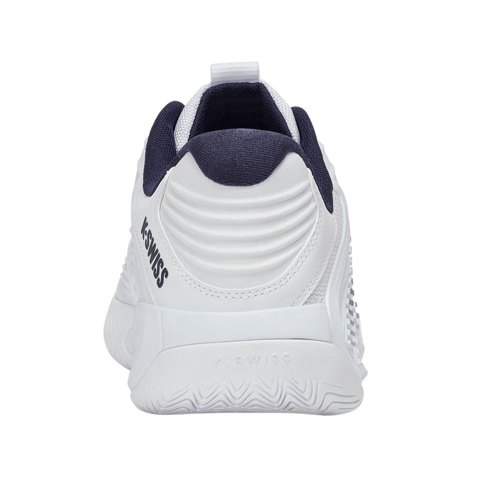 KSwiss Hypercourt Express 3 White/Peacoat/Silver Men's Shoe
