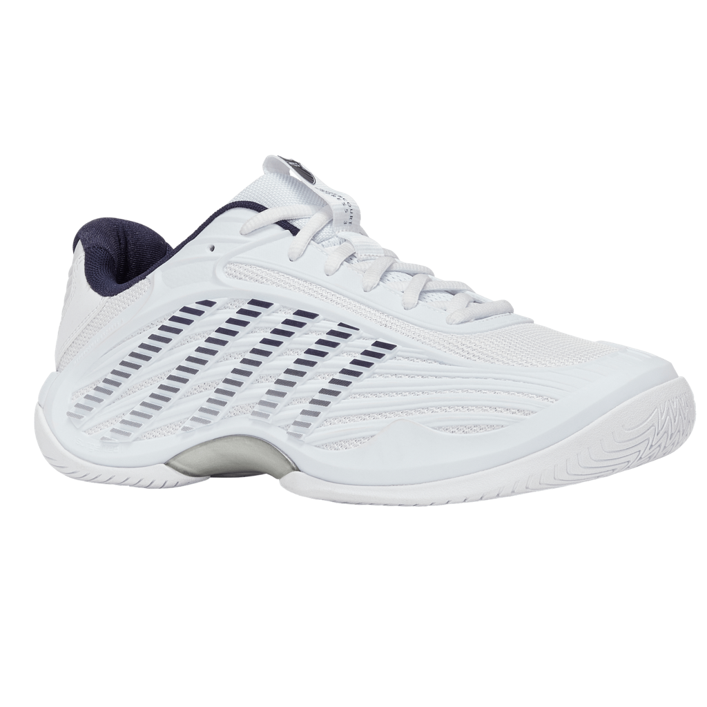 KSwiss Hypercourt Express 3 White/Peacoat/Silver Men's Shoe