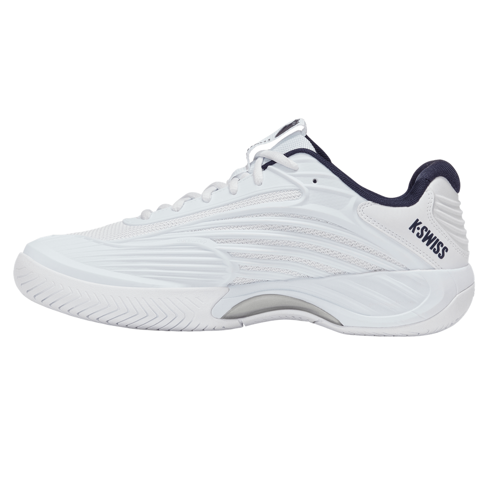 KSwiss Hypercourt Express 3 White/Peacoat/Silver Men's Shoe