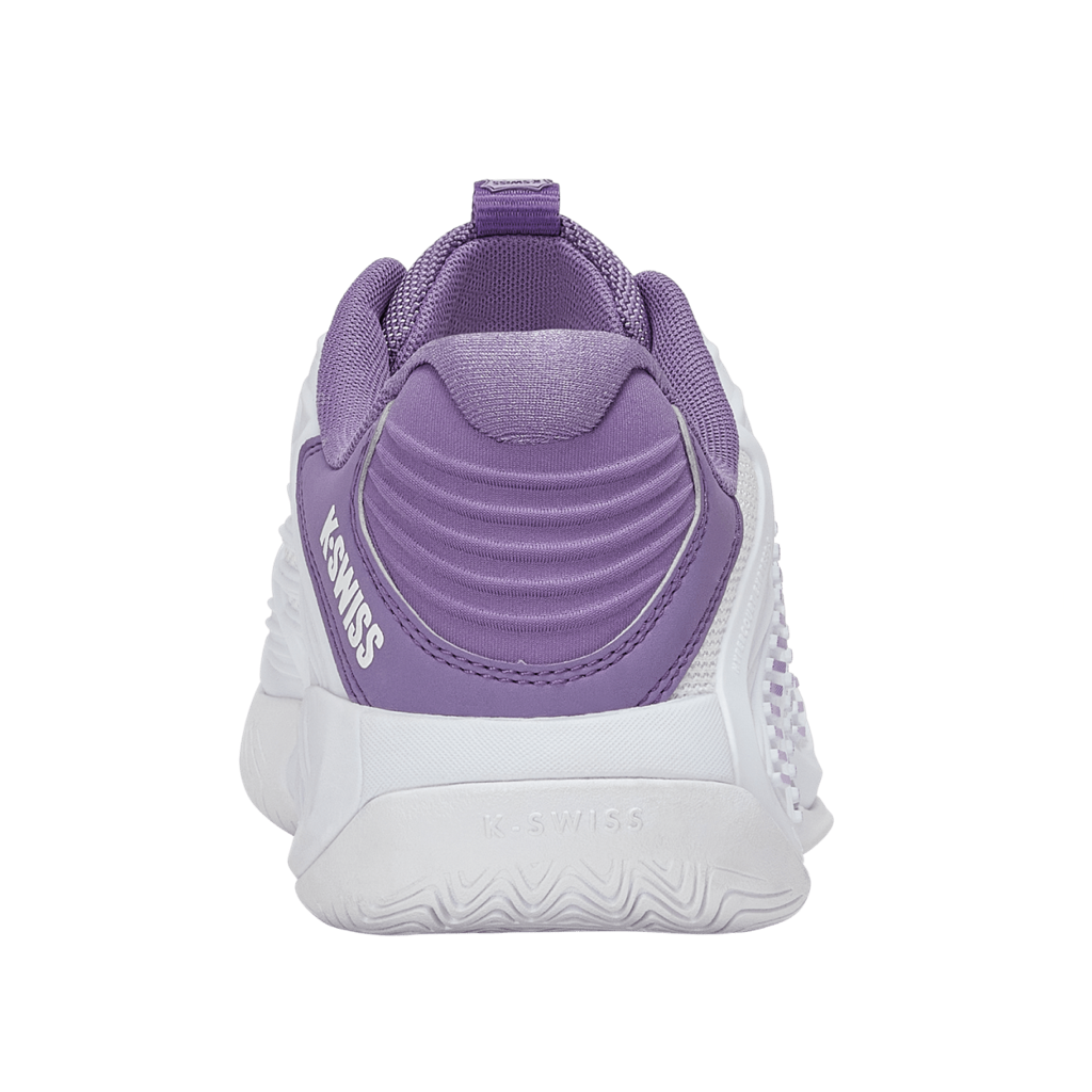 KSwiss Hypercourt Express 3 White/Purple/Lunar Women's Shoe