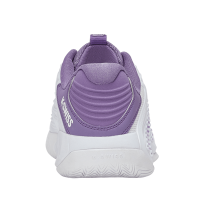 KSwiss Hypercourt Express 3 White/Purple/Lunar Women's Shoe