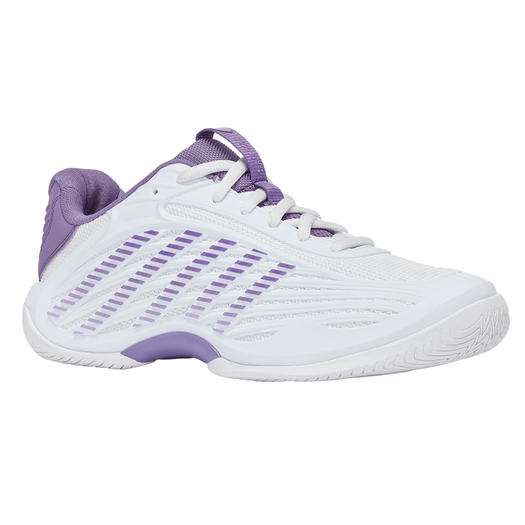 KSwiss Hypercourt Express 3 White/Purple/Lunar Women's Shoe