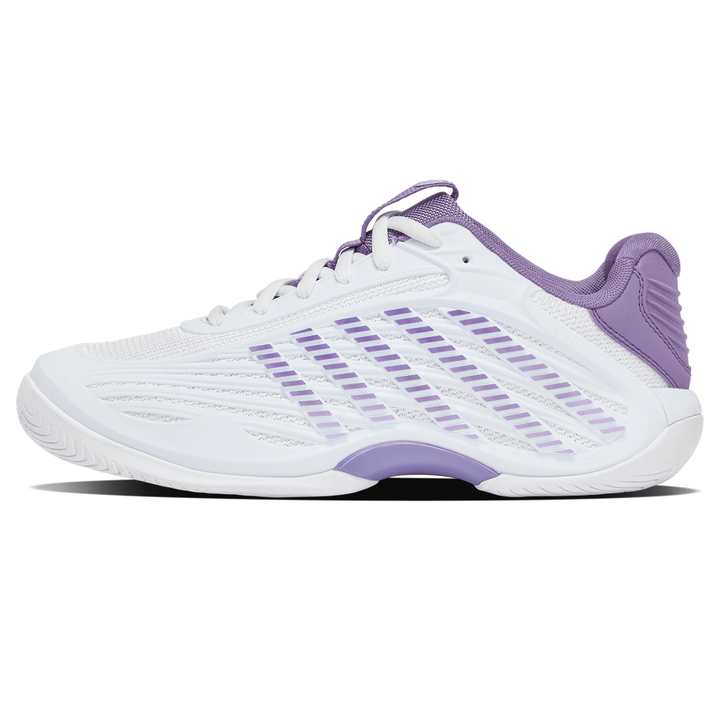 KSwiss Hypercourt Express 3 White/Purple/Lunar Women's Shoe