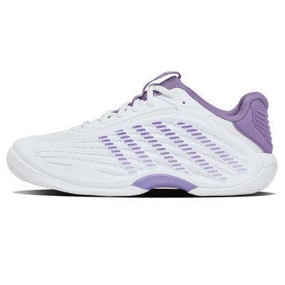 KSwiss Hypercourt Express 3 White/Purple/Lunar Women's Shoe