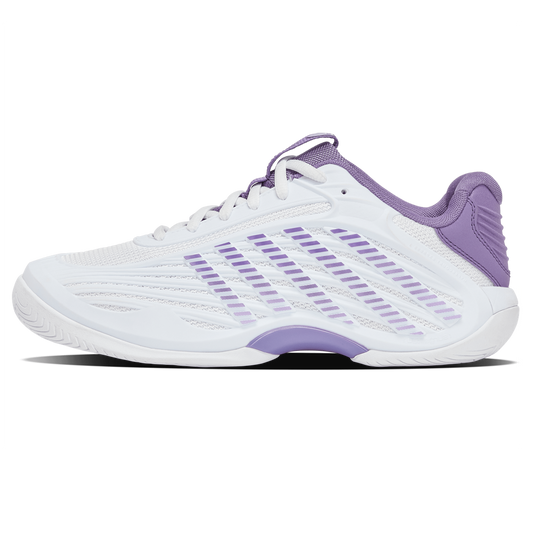 KSwiss Hypercourt Express 3 White/Purple/Lunar Women's Shoe