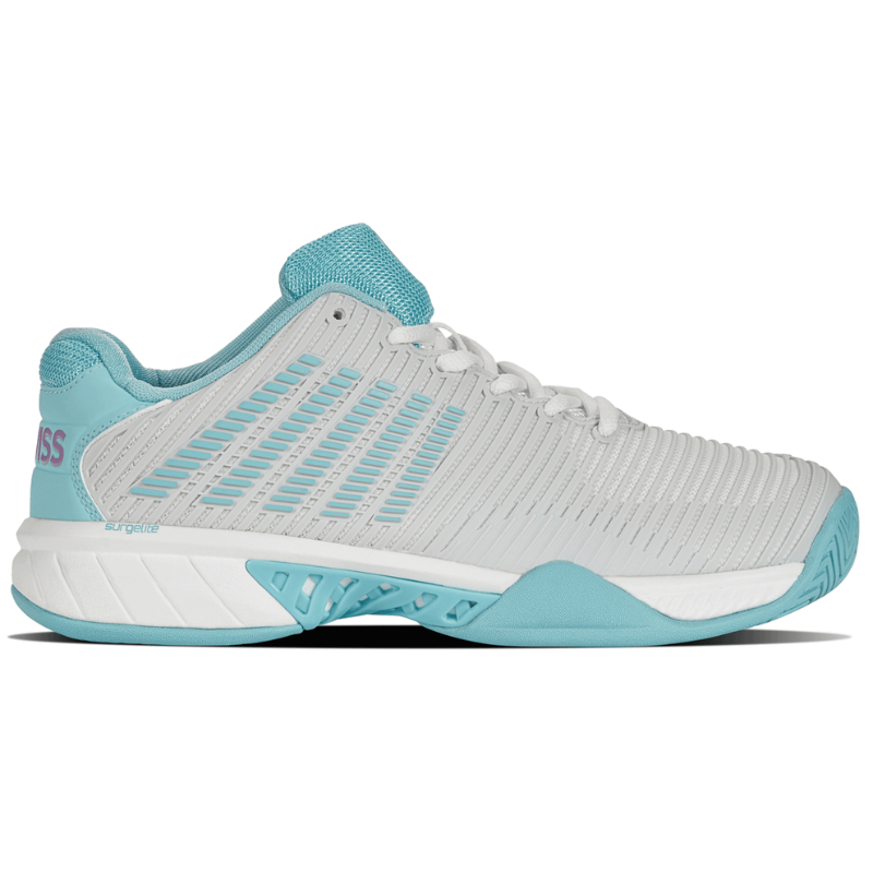 KSwiss Hypercourt Express 2 Gray/White/Blue Women's Shoe