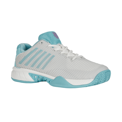 KSwiss Hypercourt Express 2 Gray/White/Blue Women's Shoe