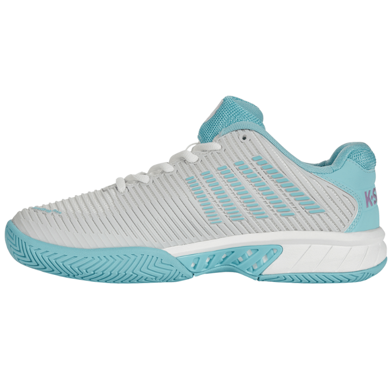 KSwiss Hypercourt Express 2 Gray/White/Blue Women's Shoe