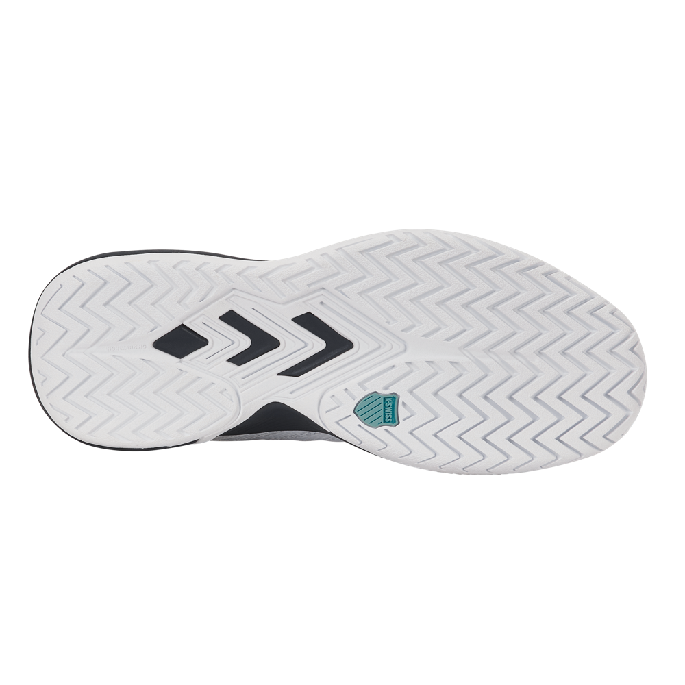 KSwiss Ultrashot Light White/Carbon/Baltic Junior Shoe
