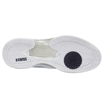 KSwiss Hypercourt Express 3 2E (Wide) White/Peacoat/Silver Men's Shoe