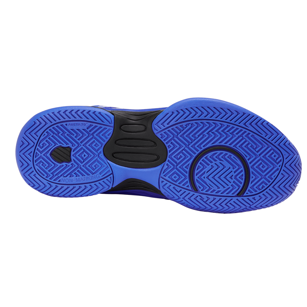 KSwiss Hypercourt Express 3 Blue/Black/White Junior Shoe