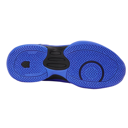 KSwiss Hypercourt Express 3 Blue/Black/White Junior Shoe