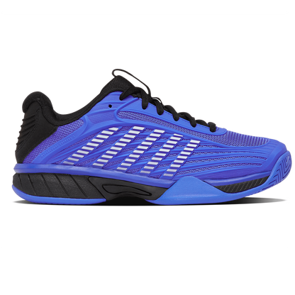 KSwiss Hypercourt Express 3 Blue/Black/White Junior Shoe