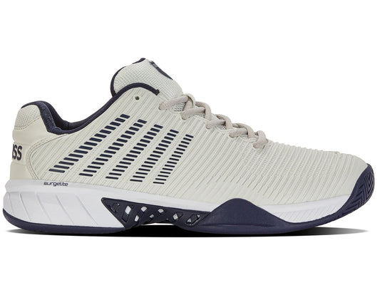 KSwiss Hypercourt Express 2 Gray/White/Peacoat Men's Shoe