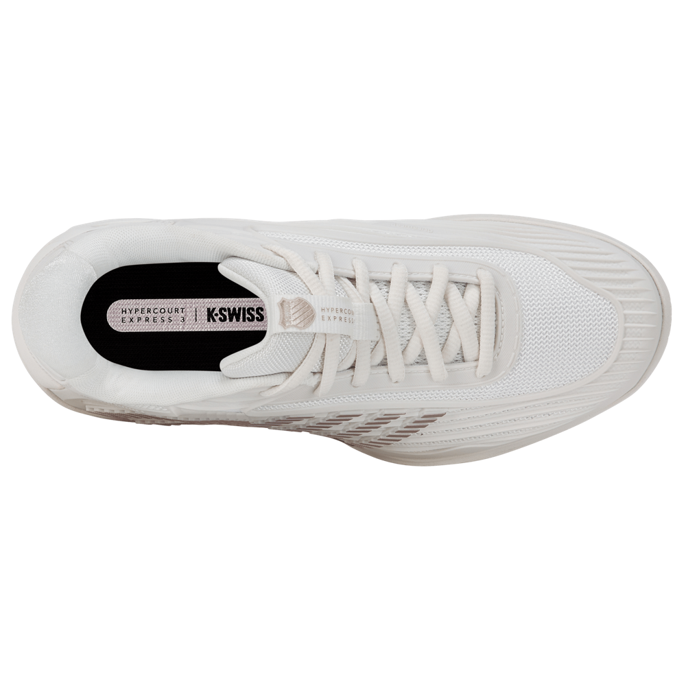 KSwiss Hypercourt Express 3 Blanc/Rose Gold Women's Shoe