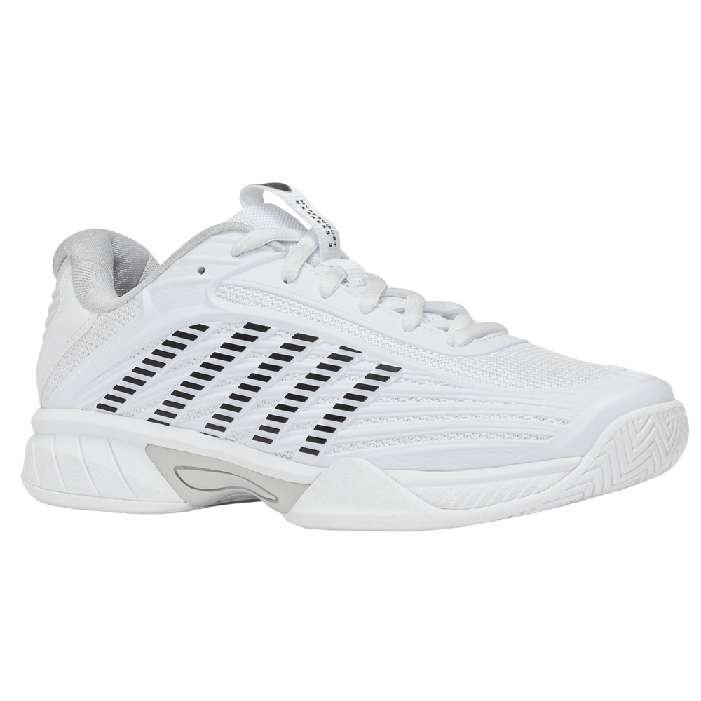 KSwiss Hypercourt Express 3 White/Blue/Black Junior Shoe