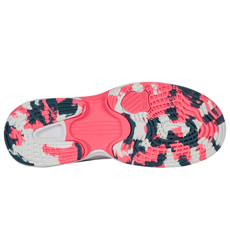 KSwiss SpeedTrac White/Stargazer/Neon Junior Shoe