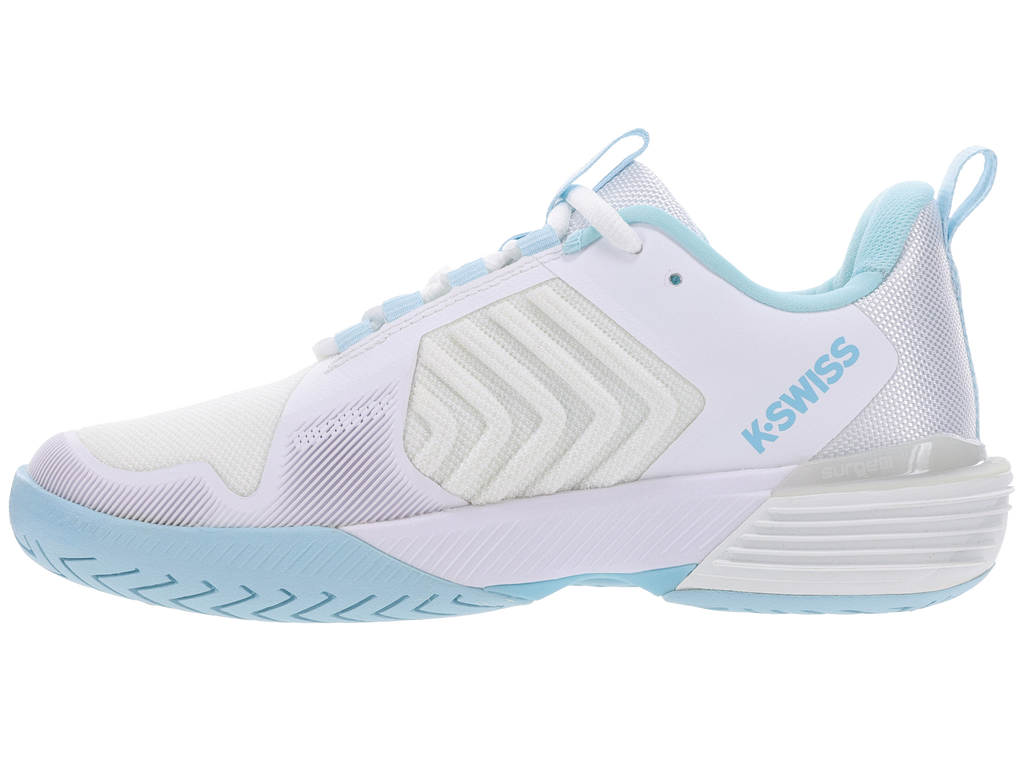 KSwiss Ultrashot 3 White/Blue Glow Women's Shoe