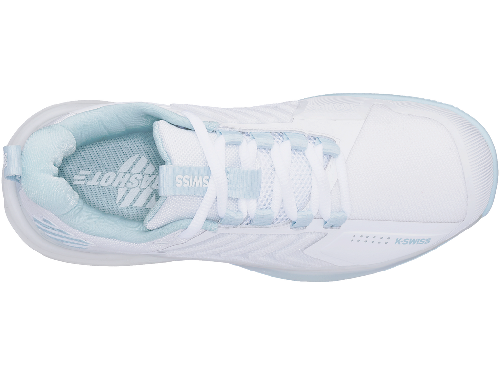 KSwiss Ultrashot 3 White/Blue Glow Women's Shoe