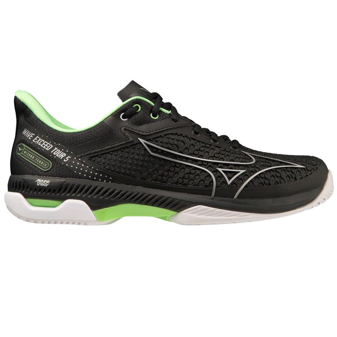 Mizuno Wave Exceed Tour 5 Black/Silver Men's Shoe