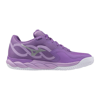 Mizuno Wave Enforce Court AC Bellflower/White Women's Shoe