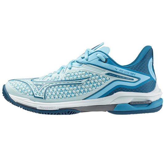 Mizuno Wave Exceed Tour 6 Blue/Saxony Blue Women's Shoe