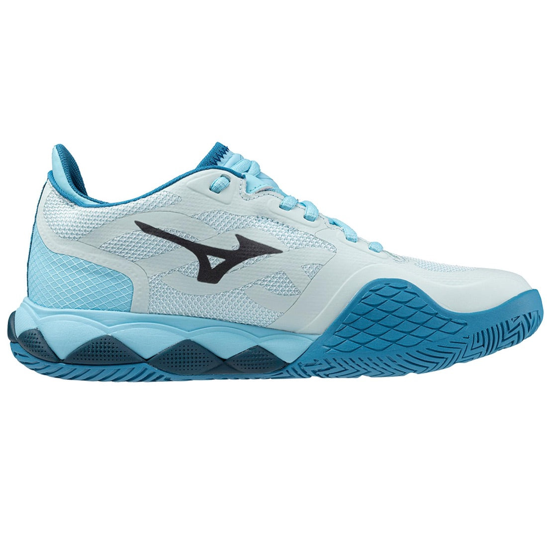 Mizuno Wave Enforce Tour Blue Glow/Sailor Blue Women's Shoe
