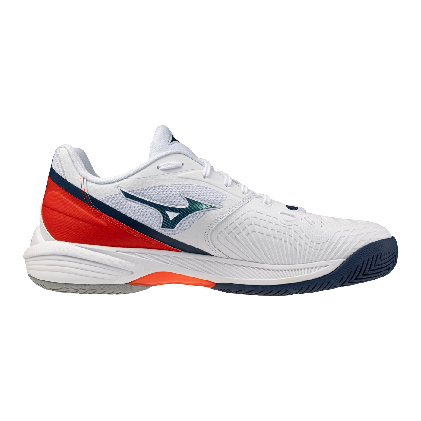 Mizuno Neo Ace AC White/Blue/Red Men's Shoe